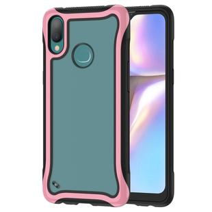 For Galaxy A10s Blade Series Transparent AcrylicProtective Case(Pink)