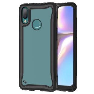 For Galaxy A10s Blade Series Transparent AcrylicProtective Case(Black)