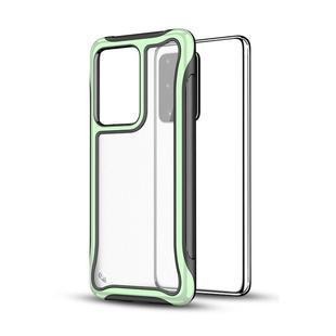 For Galaxy S20 Blade Series Transparent AcrylicProtective Case(Green)
