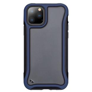 For iPhone 11 Pro Blade Series Transparent AcrylicProtective Case(Navy Blue)