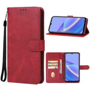 For TCL 40 SE Leather Phone Case(Red)