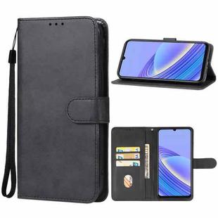 For TCL 40 SE Leather Phone Case(Black)