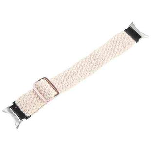 For Google Pixel Watch Buckle Nylon Braided Watch Band(Multi Starlight)