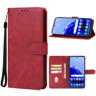 For Realme GT Neo 5 Leather Phone Case(Red)