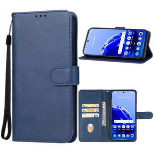 For Realme GT Neo 5 Leather Phone Case(Blue)