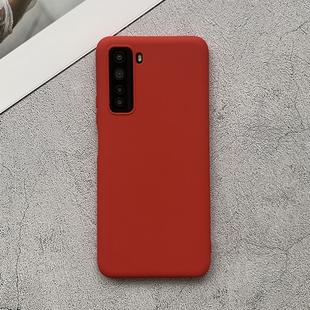 For Huawei nova 7 SE Shockproof Frosted TPU Protective Case(Red)
