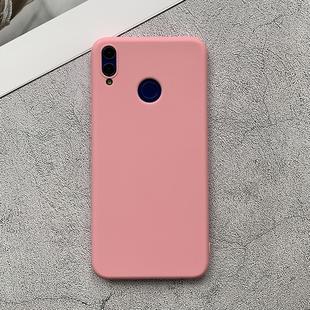 For Huawei Honor 8X Shockproof Frosted TPU Protective Case(Pink)