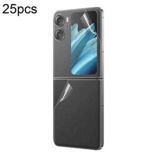 For OPPO Find N2 Flip 25pcs Full Screen Back Protector Explosion-proof Hydrogel Film