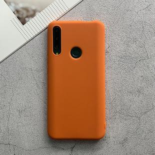 For Huawei Enjoy 10 Plus Shockproof Frosted TPU Protective Case(Orange)