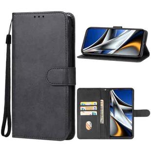 For Xiaomi Poco X5 Pro Leather Phone Case(Black)