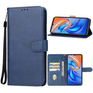 For Blackview BV9200 Leather Phone Case(Blue)
