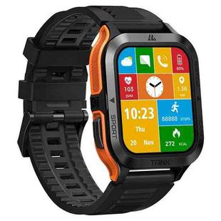 KOSPET TANK M2 1.85 inch IPS Screen Smart Watch, 5ATM & iP69K Outdoor Waterproof Support BT Calling / 70 Sports Modes(Orange)