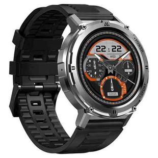 KOSPET TANK T2 1.43 inch AMOLED Screen Smart Watch, 5ATM & iP69K Outdoor Waterproof Support BT Calling / 70 Sports Modes(Silver)