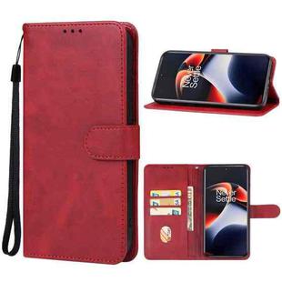 For OnePlus 11R / Ace 2 Leather Phone Case(Red)