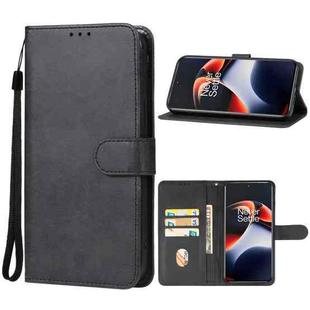 For OnePlus 11R / Ace 2 Leather Phone Case(Black)