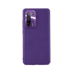 For Huawei P40 JOYROOM Star-Lord Series Leather Feeling Texture Shockproof Case(Purple)