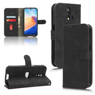 For Blackview BV7200 Skin Feel Magnetic Flip Leather Phone Case(Black)