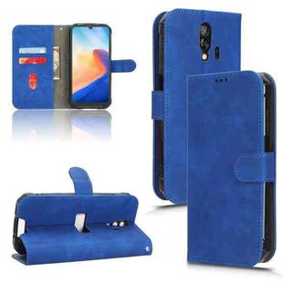 For Blackview BV7200 Skin Feel Magnetic Flip Leather Phone Case(Blue)