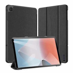 For OPPO Pad Air DUX DUCIS Domo Series Magnetic PU Tablet Case(Black)