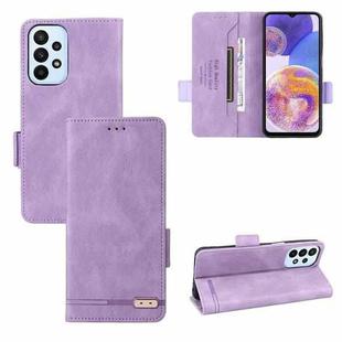 For Samsung Galaxy A23e 5G / A23 5G Magnetic Clasp Leather Phone Case(Purple)