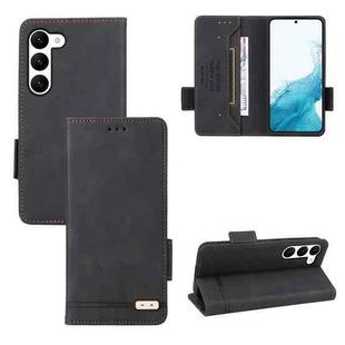 For Samsung Galaxy S23 5G Magnetic Clasp Leather Phone Case(Black)