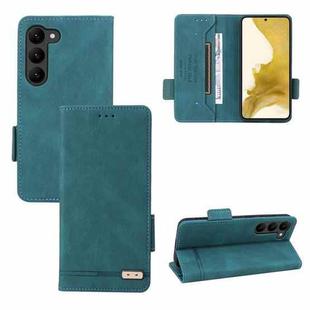 For Samsung Galaxy S23+ 5G Magnetic Clasp Leather Phone Case(Green)