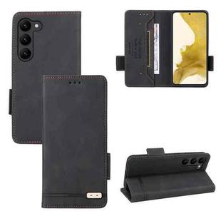 For Samsung Galaxy S23+ 5G Magnetic Clasp Leather Phone Case(Black)