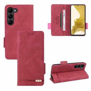 For Samsung Galaxy S23+ 5G Magnetic Clasp Leather Phone Case(Red)