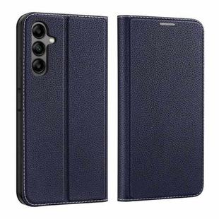 For Samsung Galaxy A34 5G DUX DUCIS Skin X2 Series Horizontal Flip Leather Phone Case(Blue)
