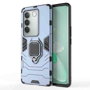 For vivo S16 Pro Magnetic Ring Holder PC + TPU Phone Case(Navy Blue)