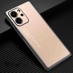 For Honor 80 SE Frosted Metal Phone Case(Gold)