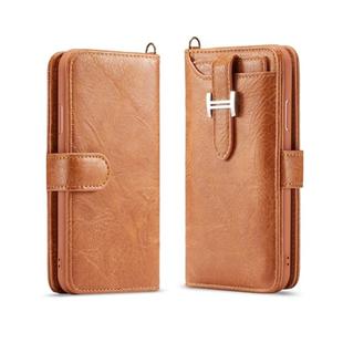 For iPhone 11 Elegant Series H-type Buckle Horizontal Flip Leather Case with Card Slots & Wallet & Photo Frame(Brown)