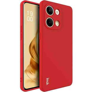 For OPPO Reno9 5G / Reno9 Pro 5G IMAK UC-4 Series Straight Edge TPU Soft Phone Case(Red)