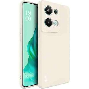 For OPPO OPPO Reno9 Pro+ 5G IMAK UC-4 Series Straight Edge TPU Soft Phone Case(White)