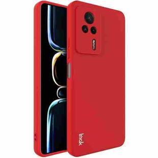 For Xiaomi Redmi K60E 5G IMAK UC-4 Series Straight Edge TPU Soft Phone Case(Red)