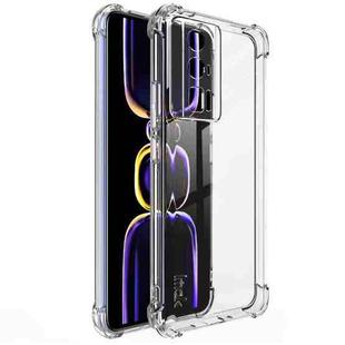 For Xiaomi Redmi K60 5G / K60 Pro 5G / Poco F5 Pro 5G imak Shockproof Airbag TPU Phone Case(Transparent)