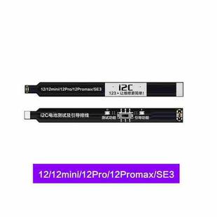 For iPhone 12 mini / 12 / 12 Pro / 12 Pro Max / SE3  i2C Battery Boot Strap Test Flex Cable