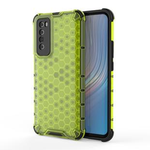 For Huawei nova 7 5G Shockproof Honeycomb PC + TPU Protective Case(Green)