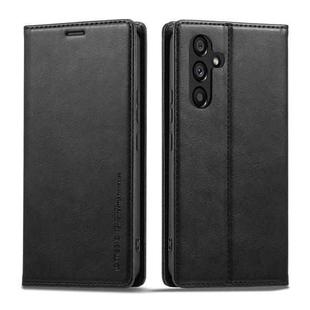 For Samsung Galaxy A54 5G LC.IMEEKE RFID Anti-theft Leather Phone Case(Black)