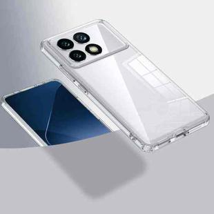 For Xiaomi Redmi K70 Pro Armor Clear TPU Hard PC Phone Case(Clear)