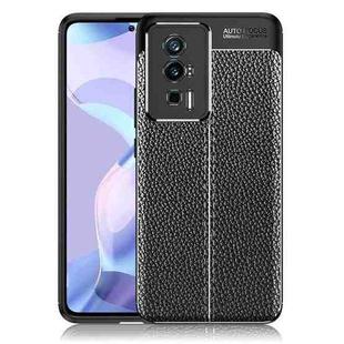 For Xiaomi Redmi K60 Pro Litchi Texture TPU Phone Case(Black)