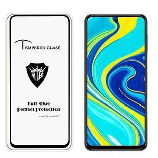 For Xiaomi Redmi Note 9s / Note 10 Lite MIETUBL 9H Full Glue Full Screen Tempered Glass Film