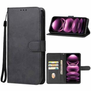 For Xiaomi Redmi Note 12 Pro 5G Global Leather Phone Case(Black)