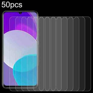 For BLU G72 Max 50 PCS 0.26mm 9H 2.5D Tempered Glass Film