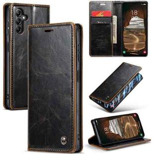 For Samsung Galaxy A14 5G CaseMe 003 Crazy Horse Texture Leather Phone Case(Coffee)