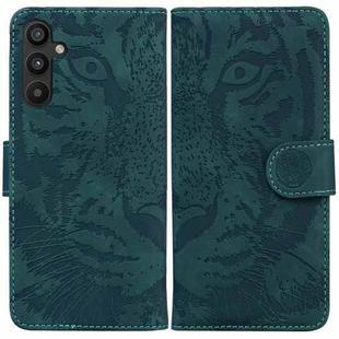 For Tecno Pova 4 Pro Tiger Embossing Pattern Flip Leather Phone Case(Green)