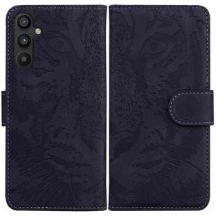 For Samsung Galaxy A54 5G Tiger Embossing Pattern Flip Leather Phone Case(Black)