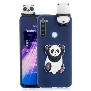 For Xiaomi Redmi Note 8 Shockproof 3D Lying Cartoon TPU Protective Case(Panda)