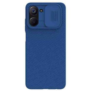 For Realme 10 4G NILLKIN Black Mirror Series Camshield PC Phone Case(Blue)