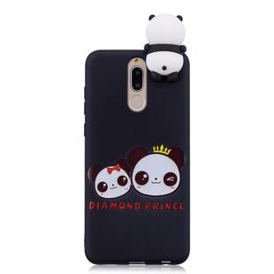 For Xiaomi Redmi 8 Shockproof Cartoon TPU Protective Case(Two Pandas)